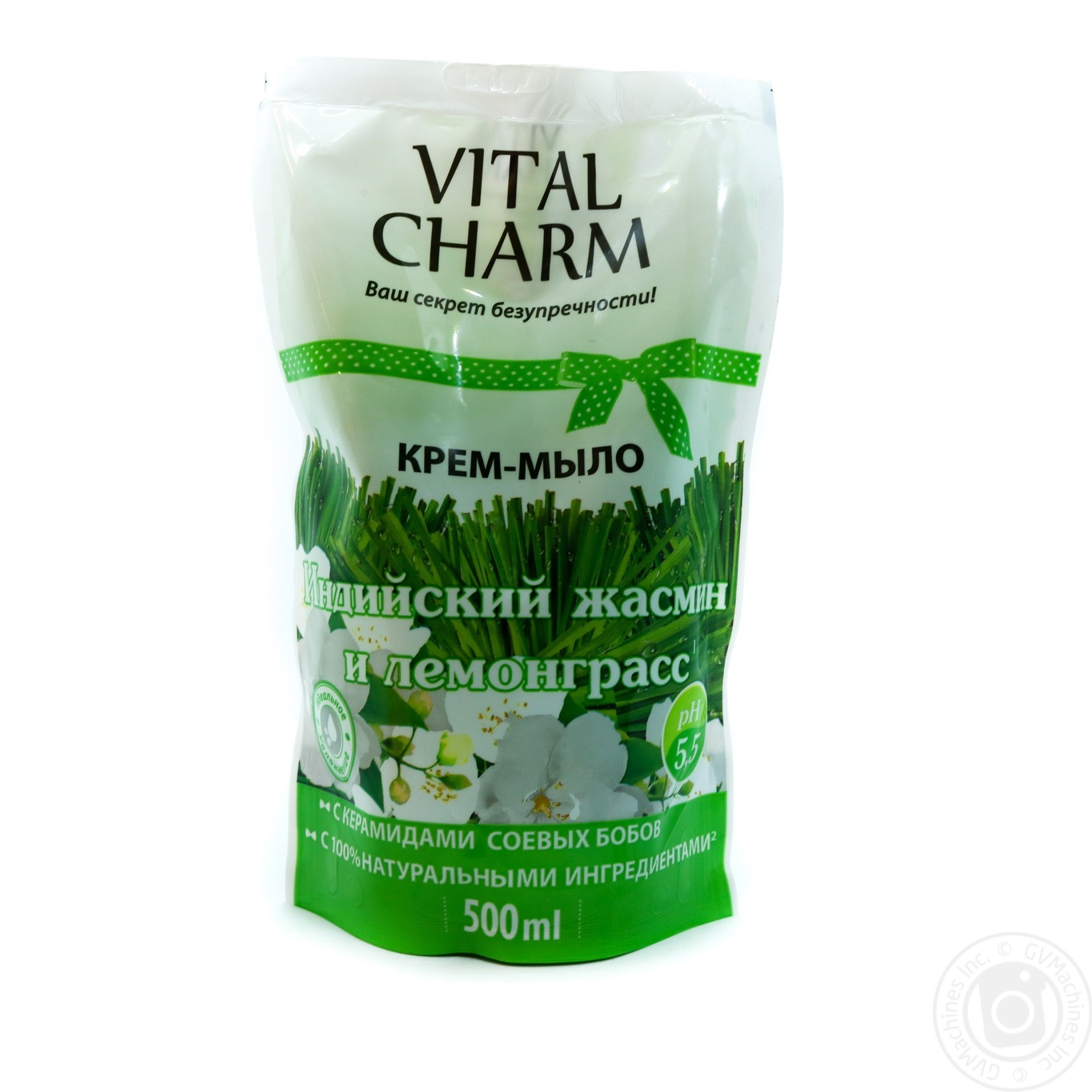 

Крем/мило VITAL CHARM Індійський жасмин та лемонграсс 500мл