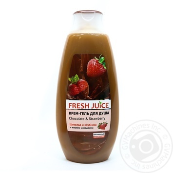 Гель Fresh Juice д/душу Chocolate&Strawberry 400мл х12 купити, ціни на МегаМаркет - фото 1