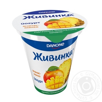 Zhivinka with pineapple-mango yogurt 1.5% 280 g - buy, prices for MegaMarket - photo 1