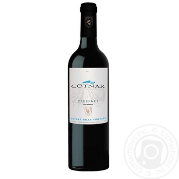 Вино Cotnar Cabernet червоне сухе 0,75л купити, ціни на МегаМаркет - фото 1