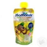 Пюре Hamanek груша з бананом 120г