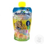 Пюре Hamanek яблоко абрикос с творогом 120г