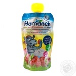 Puree Hamanek strawberry with cheese for children from 6 months 120g