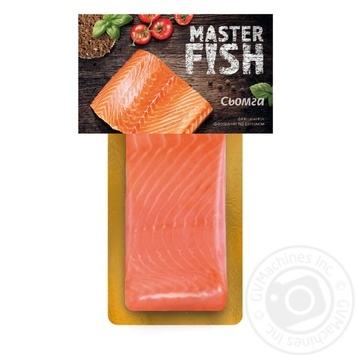 Семга Master Fish филе-кусок с/с в/у 240г купить, цены на МегаМаркет - фото 1