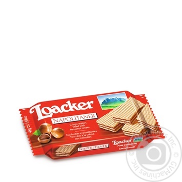 Вафельне асорті Loacker Clasic Наполітанер 45г купити, ціни на МегаМаркет - фото 1