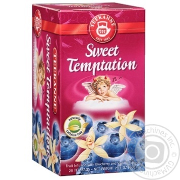 Teekanne Sweet Temptation herbal tea 20pcs 3g - buy, prices for MegaMarket - photo 1