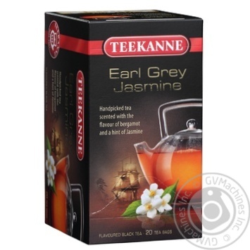 Teekanne Earl Grey Jasmine tea 20pcs 2.2g - buy, prices for MegaMarket - photo 1