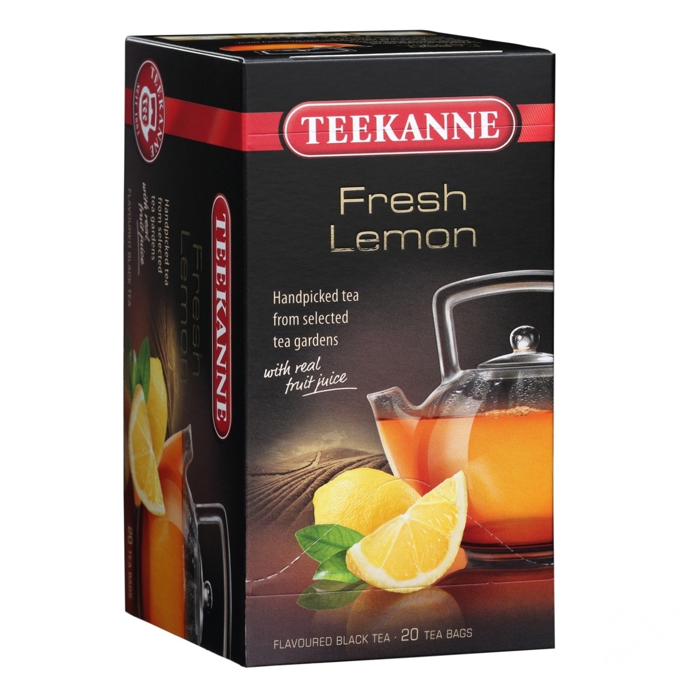 

Чай черный Teekanne с лимонным соком 20шт 2,2г