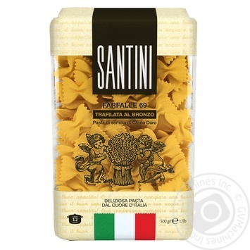 Pasta farfalle Santini 500g - buy, prices for MegaMarket - photo 3