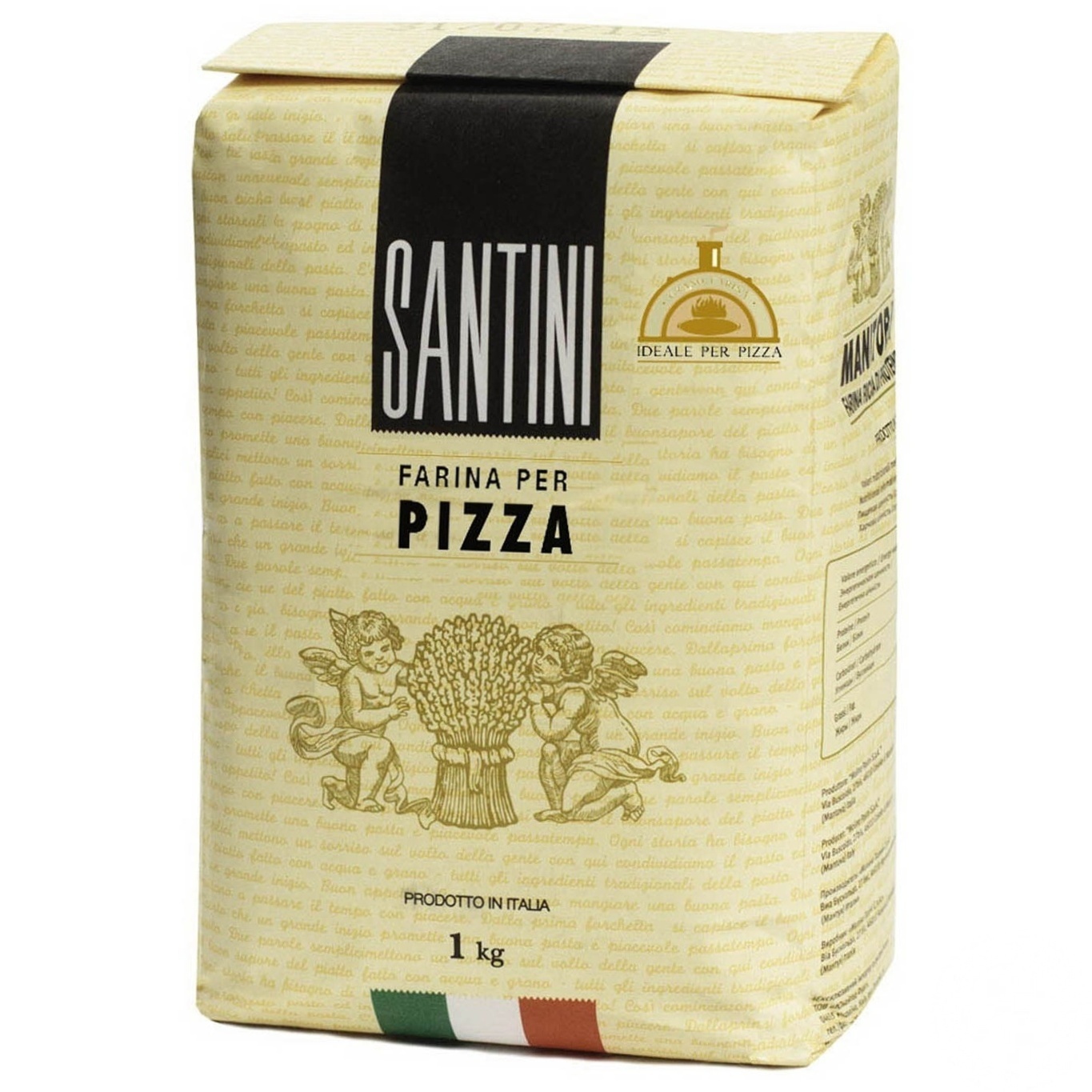 

Мука Santini для пиццы из мягких сортов пшеницы 1кг