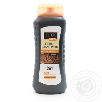 Гель-шампунь Cool Men Ultraenergy 400мл х8 купити, ціни на МегаМаркет - фото 1