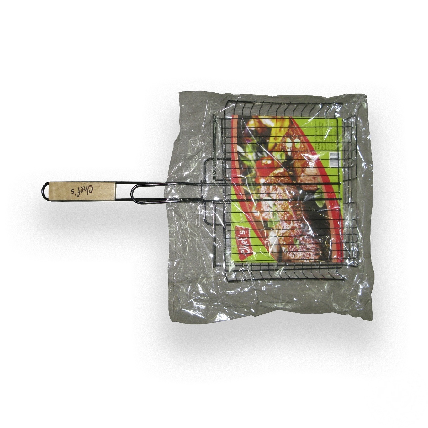 

Решетка-гриль объемная Chef's с антипригарным покрытием 55х31х24х6см