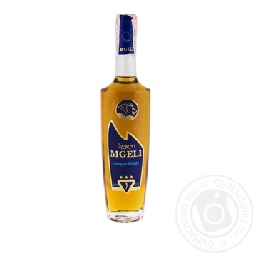 MGELI Georgian Brandy 3 Years 40% 0.5l - buy, prices for NOVUS - photo 1