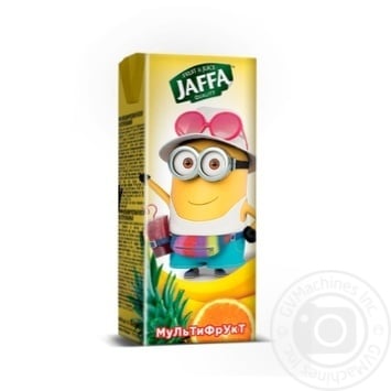 Нектар Jaffa kinder Spongebob мультифруктовый тропические фрукты 200мл купить, цены на МегаМаркет - фото 1