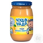 Chudo-Chado apple-apricot puree for babies 3 months and older 170ml