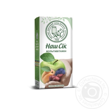 Multivitamins juice with pulp Nash Sok 330ml - buy, prices for MegaMarket - photo 1