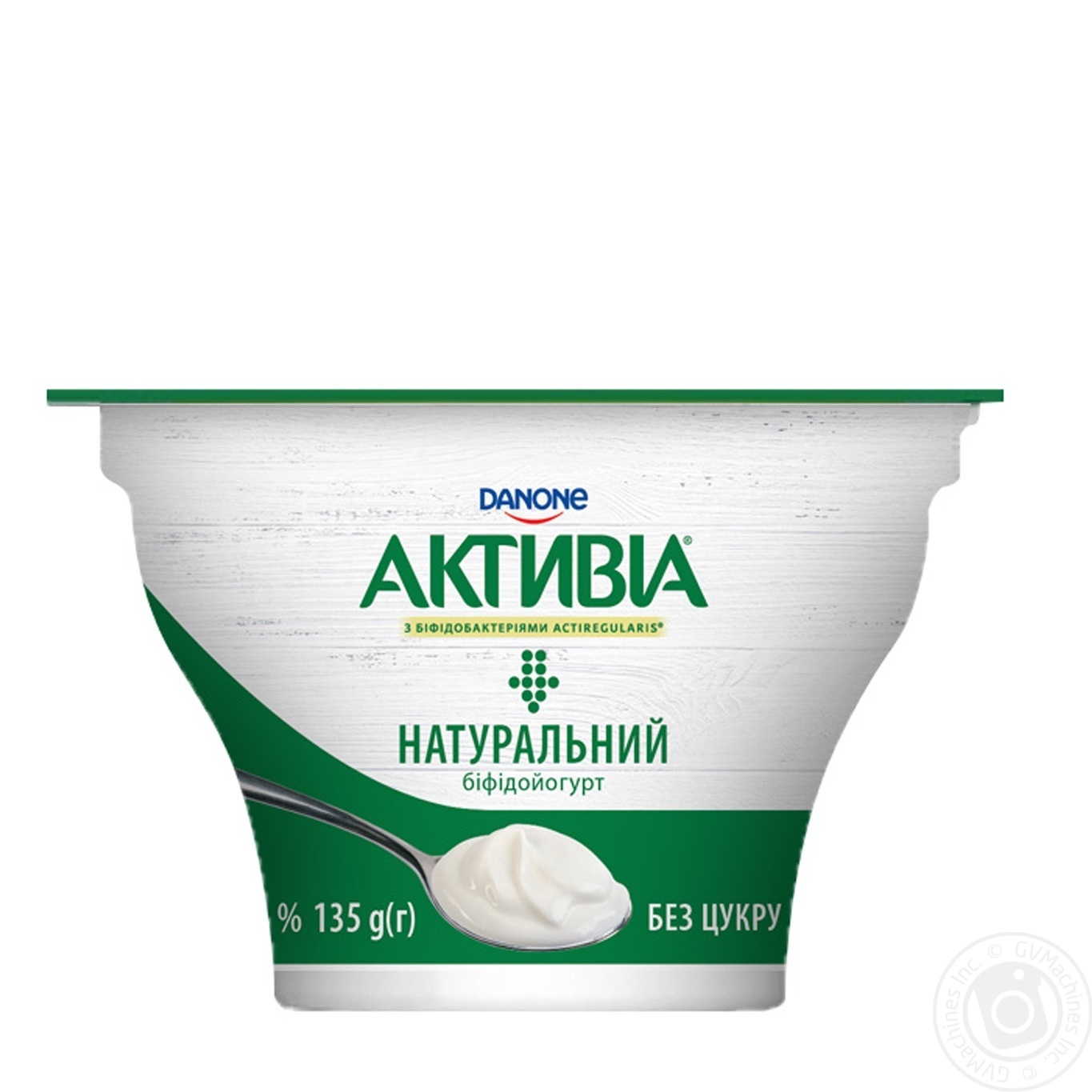 

Бифидойогурт Danone Активиа натуральный без сахара 3,4% 135г
