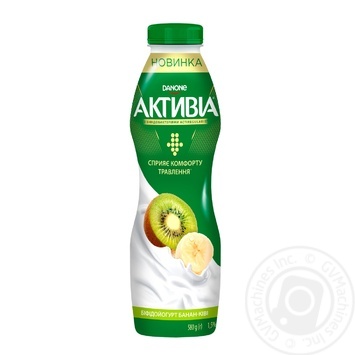 Activia banana-kiwi yogurt 1.5% 580g - buy, prices for MegaMarket - photo 2