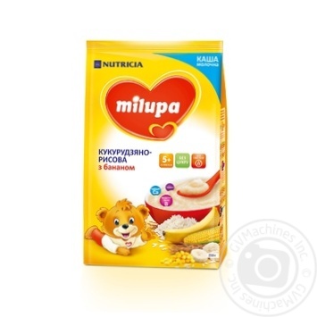 Pap Milupa rice banana for children from 5 months 210g - buy, prices for MegaMarket - photo 1
