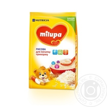 Каша Milura рисовая безмолочная 170г купить, цены на МегаМаркет - фото 1