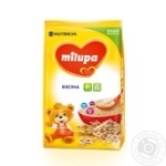 Каша безмолочная Milupa сухая быстрорастворимая овсяная 170г