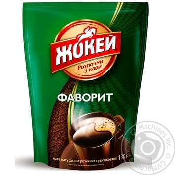 Кофе Жокей Фаворит растворимый гранулированный 130г купить, цены на МегаМаркет - фото 1
