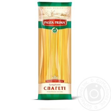 Макаронные изделия Pasta Prima Спагетти 400г купить, цены на МегаМаркет - фото 1