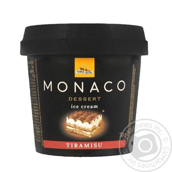 Морозиво Три Ведмеді Monaco Dessert Тірамісу у пластиковому стаканчику 70г купити, ціни на МегаМаркет - фото 5