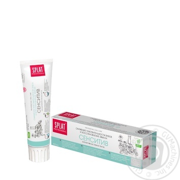 Зубная паста Splat Professional Sensitive 100мл купить, цены на МегаМаркет - фото 1