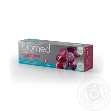 Паста зубная Biomed Sensitive 100г купить, цены на МегаМаркет - фото 1
