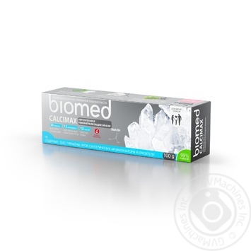 Паста зубная Biomed Calcimax 100г купить, цены на МегаМаркет - фото 1