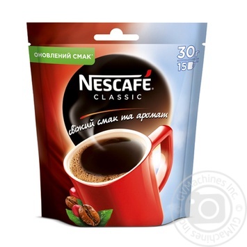 Nescafe Classic Instant Coffee 30g - buy, prices for MegaMarket - photo 1