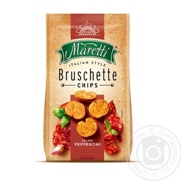 Хлебные брускеты Maretti запеченные со вкусом салями 70г купить, цены на МегаМаркет - фото 1