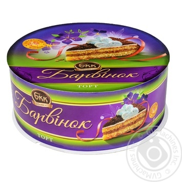 Bkk Barvinok cake 450g - buy, prices for MegaMarket - photo 1