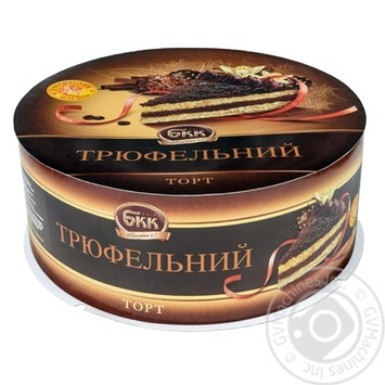 Торт БКК Трюфельный 450г купить, цены на МегаМаркет - фото 1