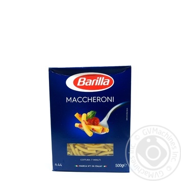 Макаронні вироби Barilla Маккероні 500г купити, ціни на МегаМаркет - фото 1