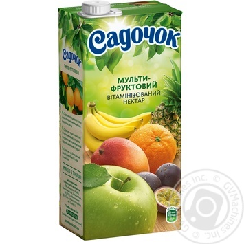Нектар Садочок мультифруктовый 0,95л купить, цены на МегаМаркет - фото 1
