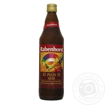 Сік Rabenhorst 11 плюс МультиФруктовий 0.75л х6 купити, ціни на МегаМаркет - фото 1