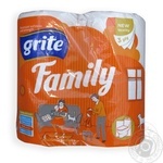 Папір туалетний Grite Family 4рул.