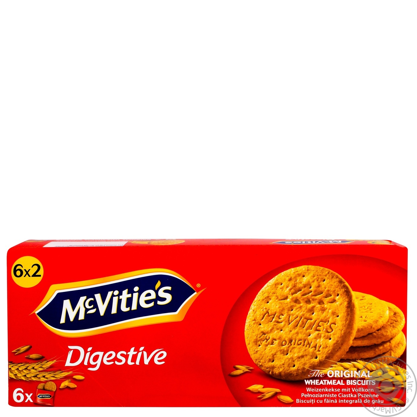 

Печенье пшеничное McVitie's Digestive Original 12шт 176,4г