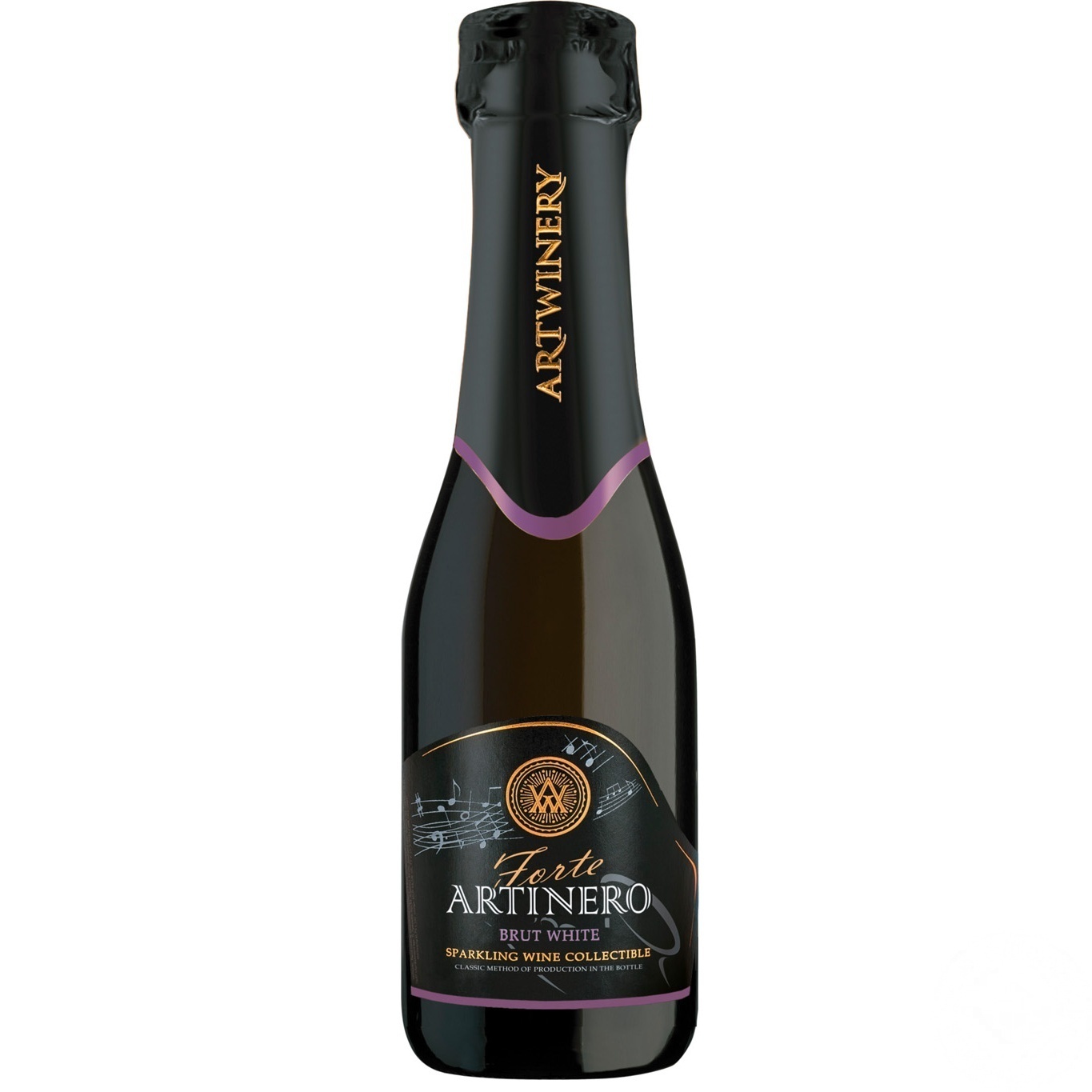 

Вино игристое Artinero Forte Brut белое сухое 10-13,5% 200мл