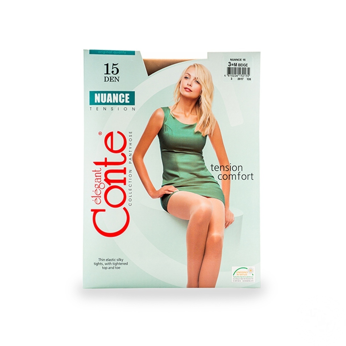 

Колготки Conte Elegant Nuance beige женские 15ден 3р