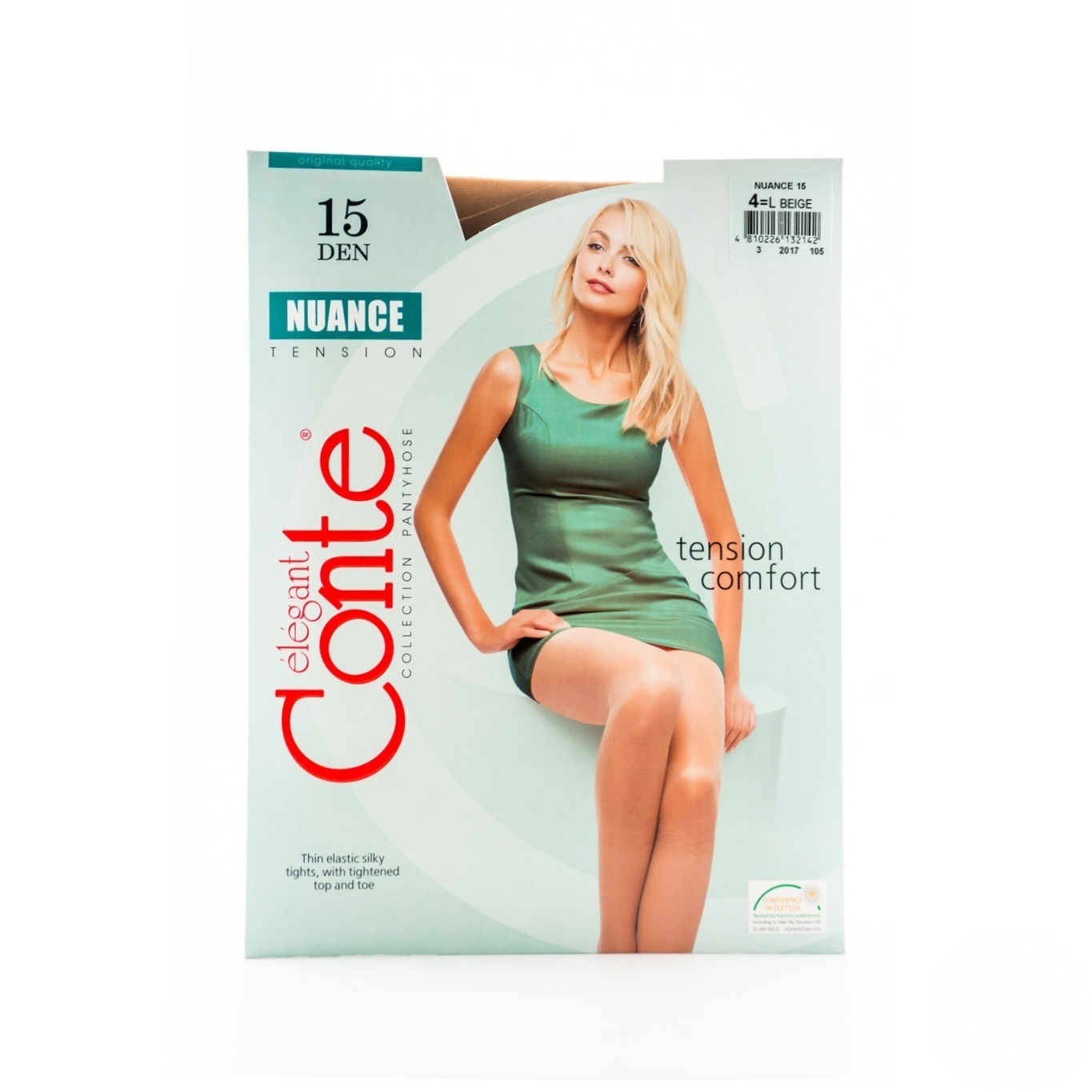 

Колготки Conte Elegant Nuance beige женские 15ден 4р