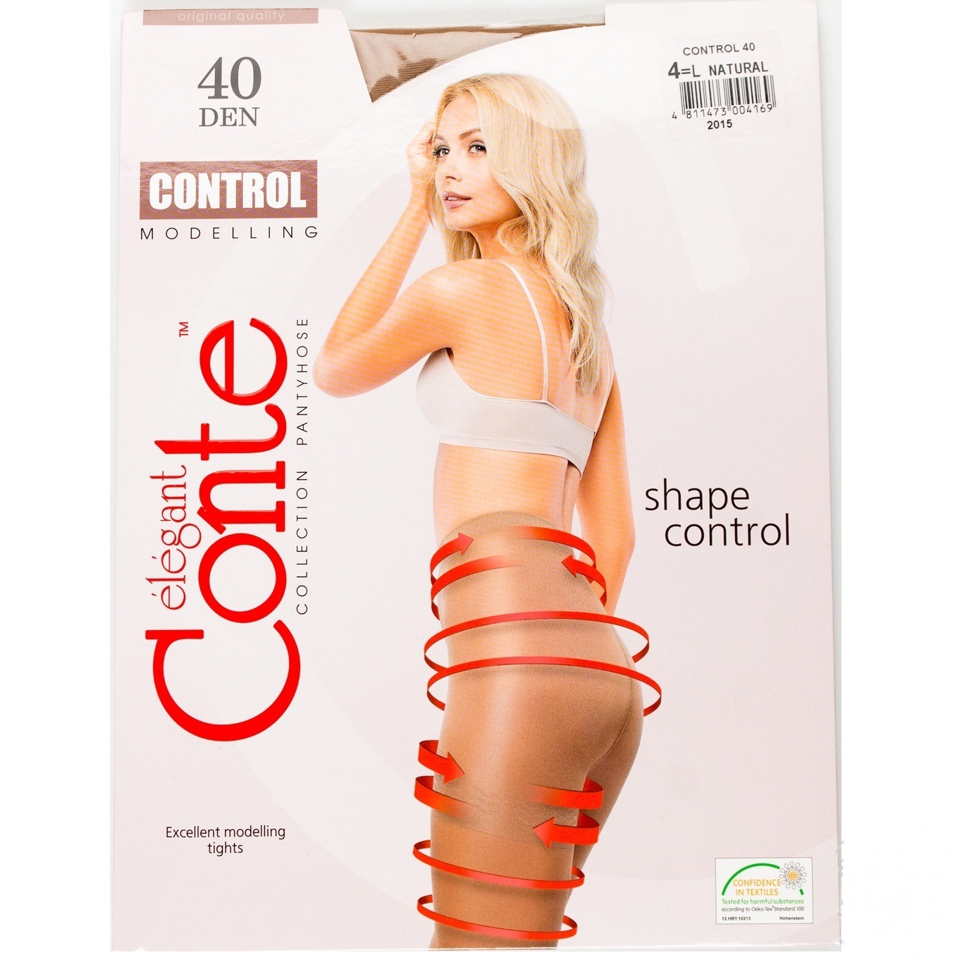 

Колготки женские Conte Control 40 den 4 natural