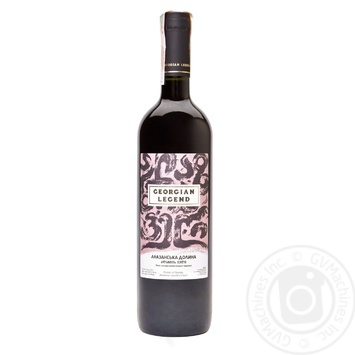 Georgian Legend Alazani Valley Red Semi Sweet Wine 12% 0.75l - buy, prices for MegaMarket - photo 1