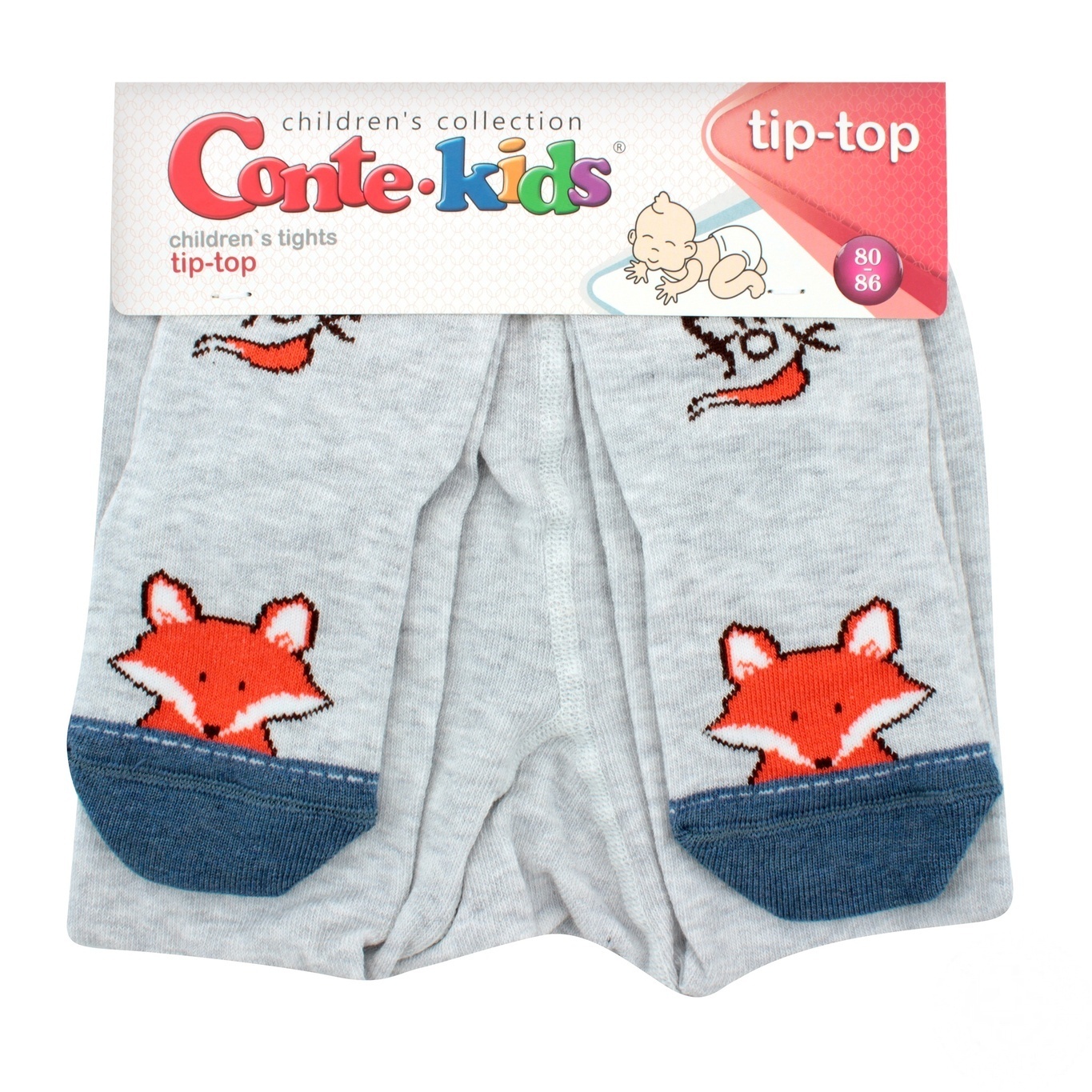 

Колготки хлопчатобумажные Conte-Kids tip-top детские 80-86р