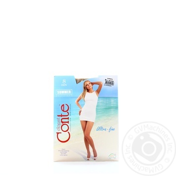 Conte Summer Women's Tights 8 den 4 natural - buy, prices for - photo 3