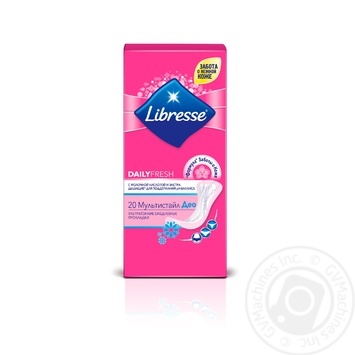 daily pads libresse 20pcs