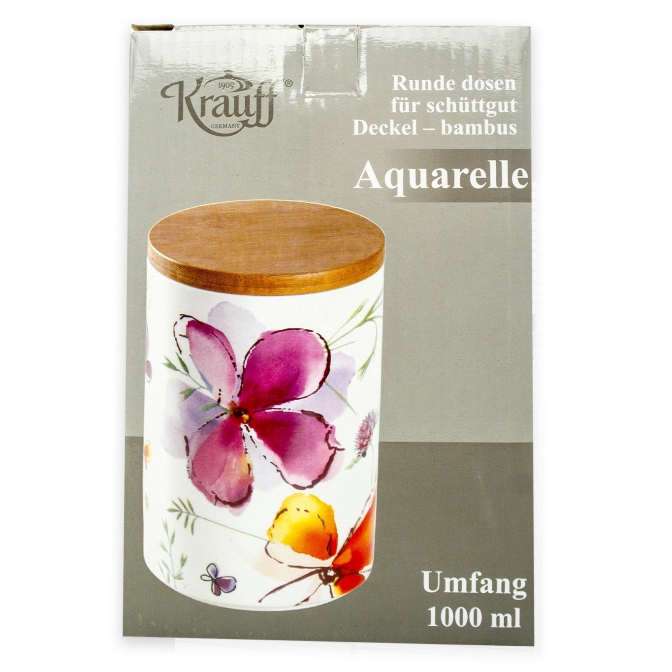 

Емкость Krauff Aquarell для хранения 16см 1л