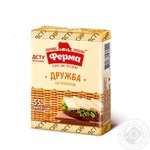 Processed cheese Ferma Druzhba 55% 90g Ukraine